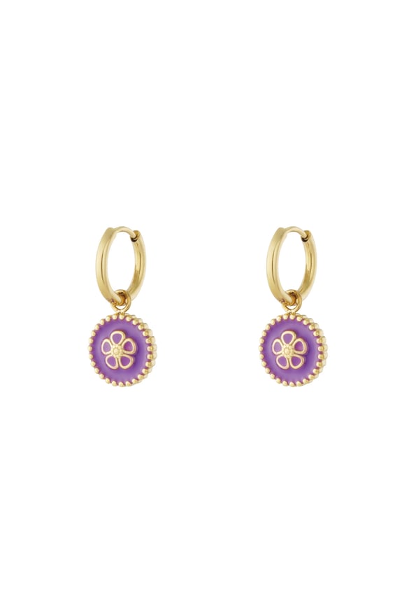 Stainless Steel Jewelry Charms Flower Casual Simple Series Women's jewelry