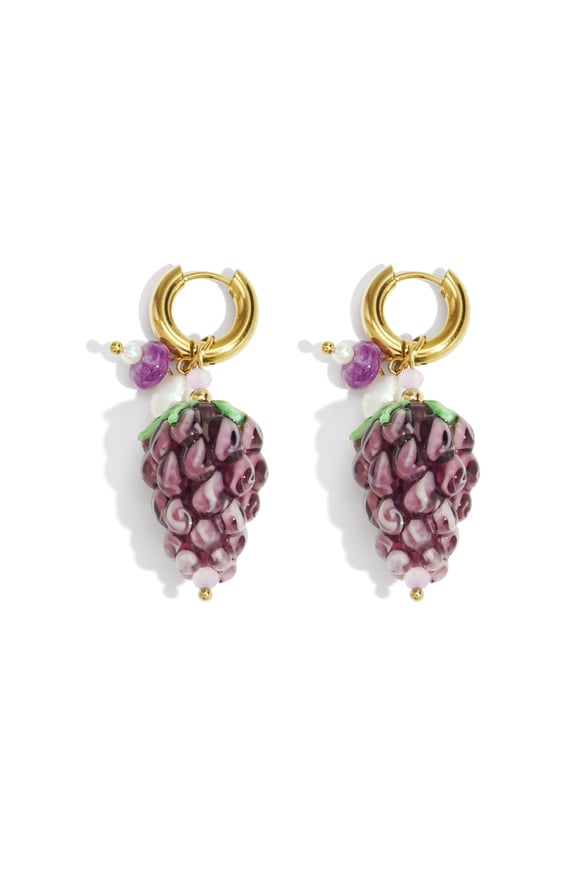 Edelstahl Tropfen Ohrringe obst Casual Täglichen Einfache Serie frauen schmuck