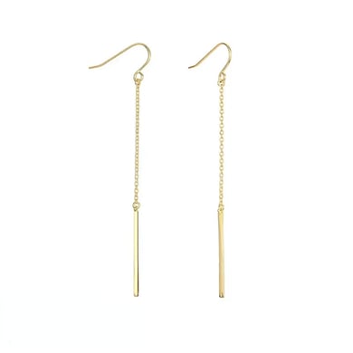 Simple Long - chain Women's Earrings h5 