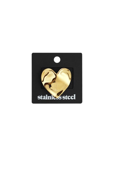 Groot hart statement ring h5 Afbeelding5