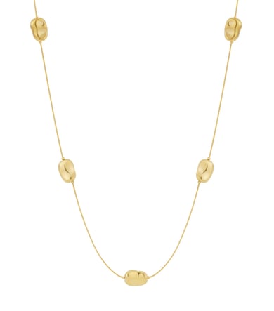 Smooth Link Long Necklace h5 