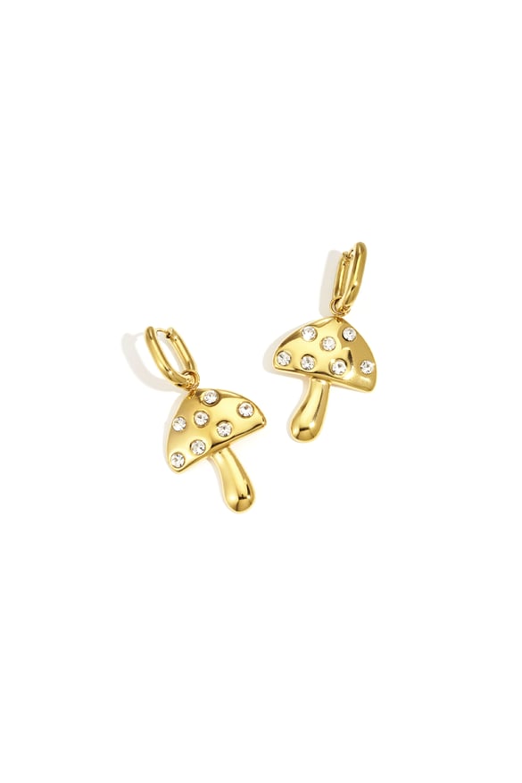 Boucles d&#39;oreilles pendantes en acier inoxydable, série « plante », décontractée, simple et quotidienne, bijoux pour femmes