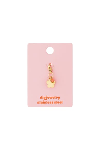 Dije de joyería con forma de flor de la naturaleza h5 Imagen3
