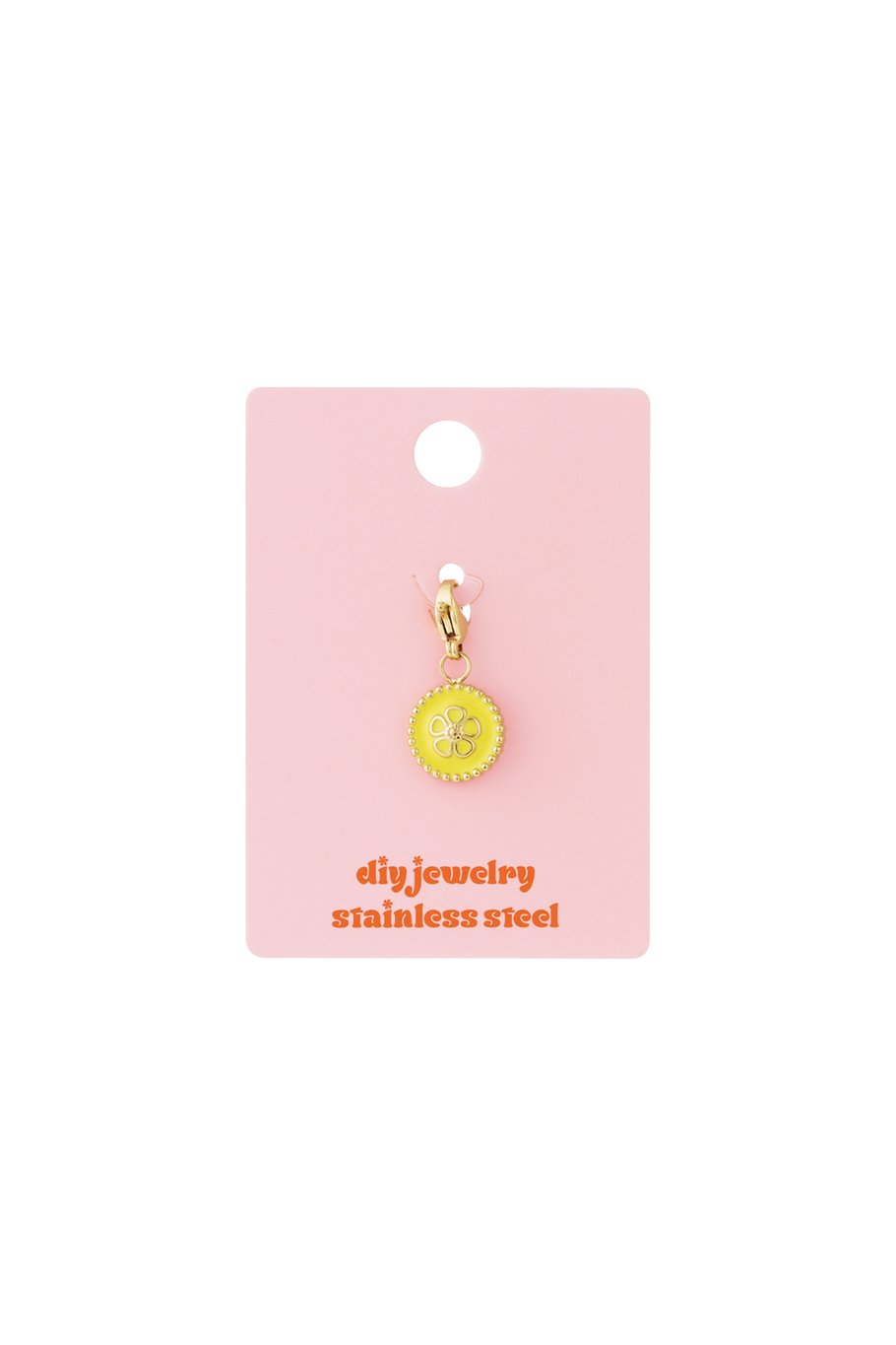 Edelstahl Schmuck Charms Blume Casual Alltag Bild4