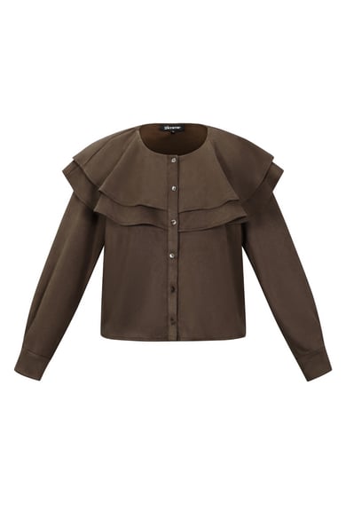 Layered Blouse Suede h5 Picture12