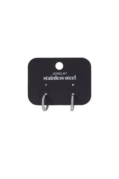 Oorringen van roestvrij staal Goud kleur Stainless Steel h5 Afbeelding4
