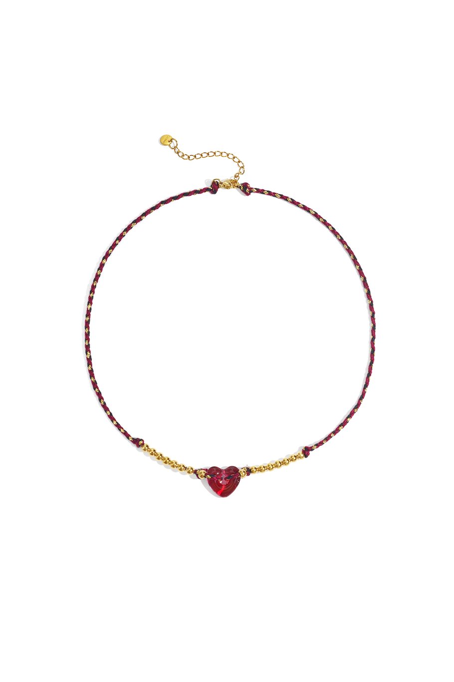 Polyester Perlen Halsketten Herz Casual Täglich Einfache Serie frauen schmuck 
