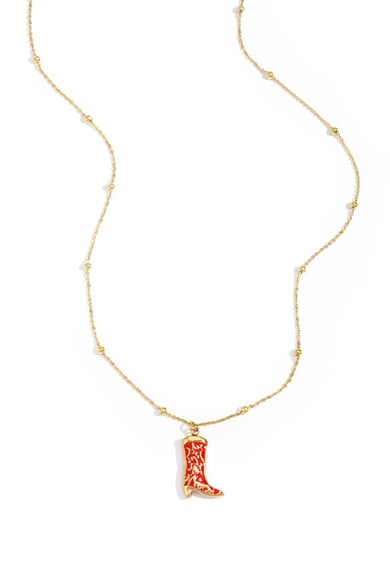 Collares colgantes botas Casual Diario Serie Simple Joyas para mujer h5 