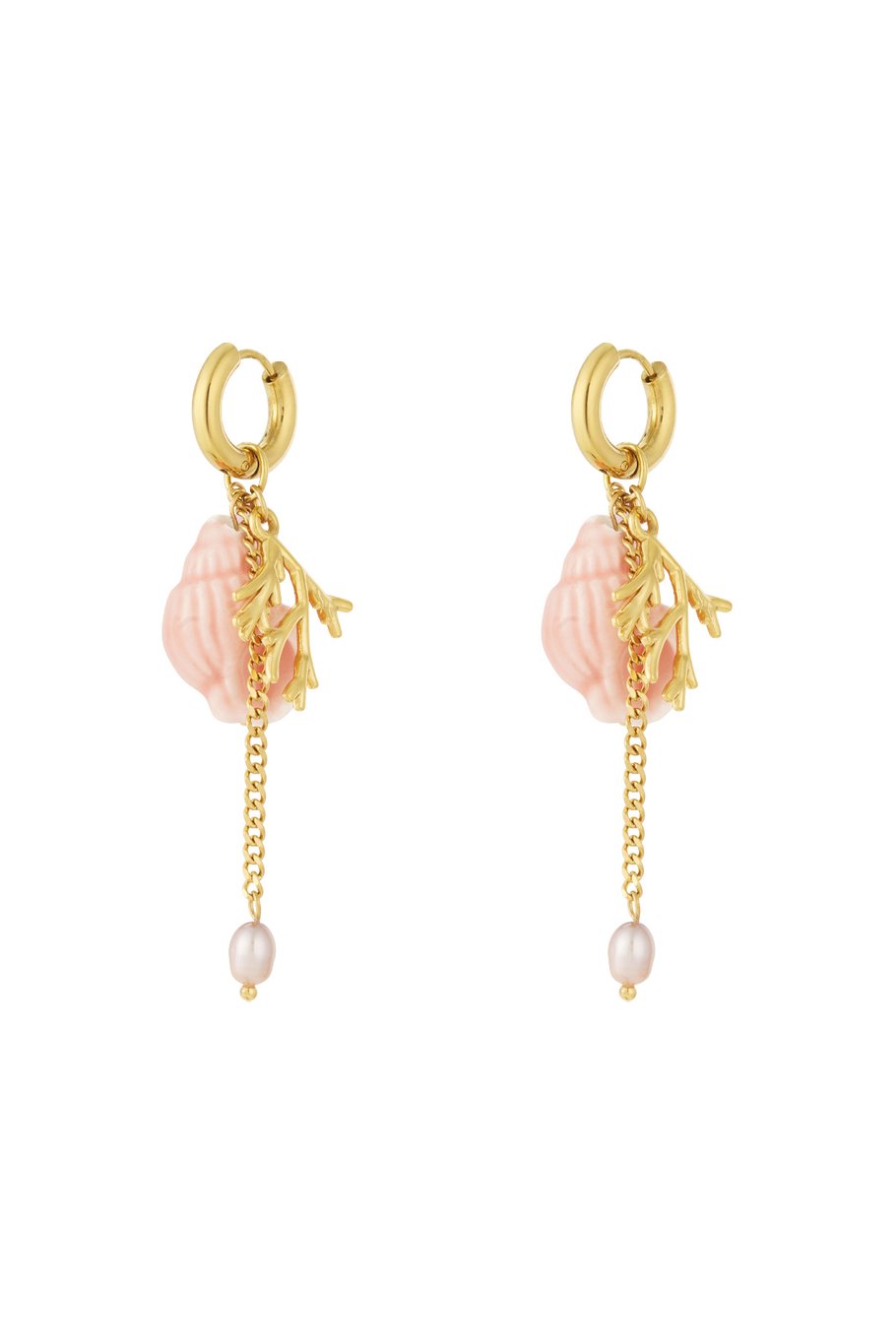 Boucles d&#39;oreilles Coral Vibes Image2