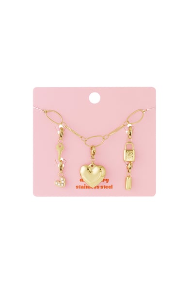 Big heart DIY Necklace h5 Picture3