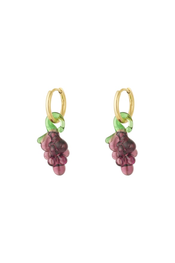 Grape Earrings