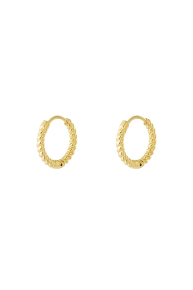 Timeless twist earrings - Silver Color color h5 