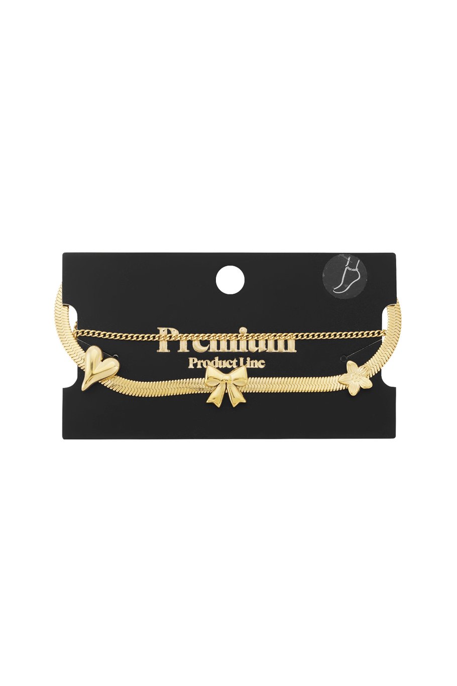 Charming bow Anklet h5Picture2