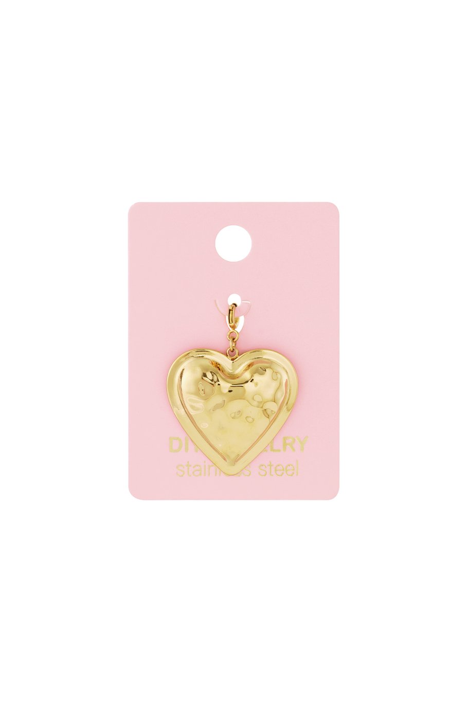 Goldener Liebesschmuck-Charm Bild3