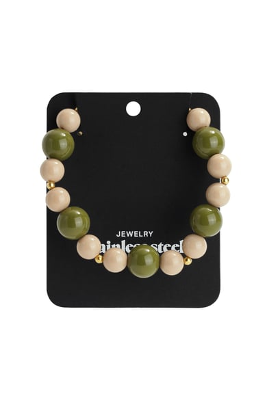 Colliers de perles en acrylique, série décontractée, simple et quotidienne, bijoux pour femmes h5 Image3