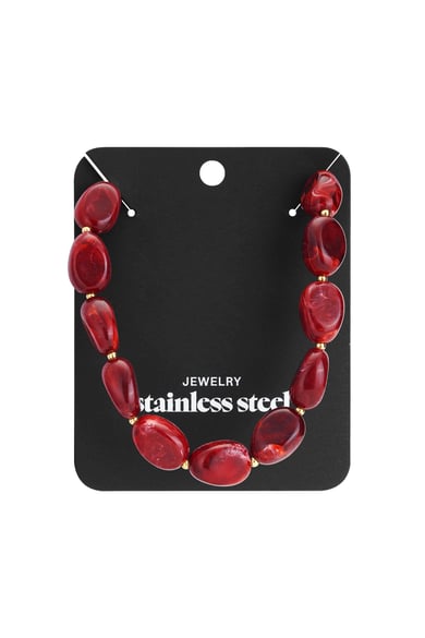 Colliers de perles en acrylique, série décontractée, simple et quotidienne, bijoux pour femmes h5 Image3