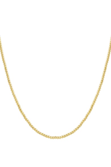 Collar de cuentas macizas de 5 mm h5 