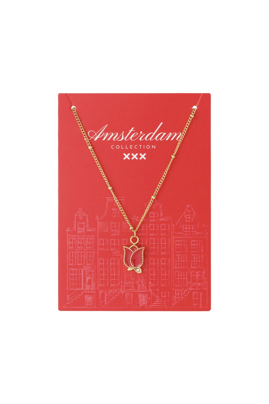Edelstahl Anhänger Halsketten Blume Casual Täglich Einfache Serie Damen Schmuck Bild2