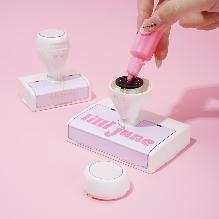 1 Piece DIY LOGO Plastic Seal Picture3