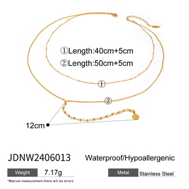 1 Piece Simple Style C Shape Stainless Steel 18K Gold Plated Women's Pendant necklaces h5 Picture2