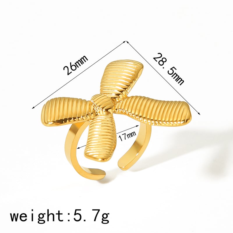 Classic elegant fashion  gold-plated stainless steel geometric pearl bow earrings for women's jewelry for daily wear Picture2