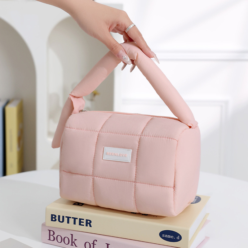 1 Paar süße einfarbige Damentaschen aus Polyester der Simple Series 