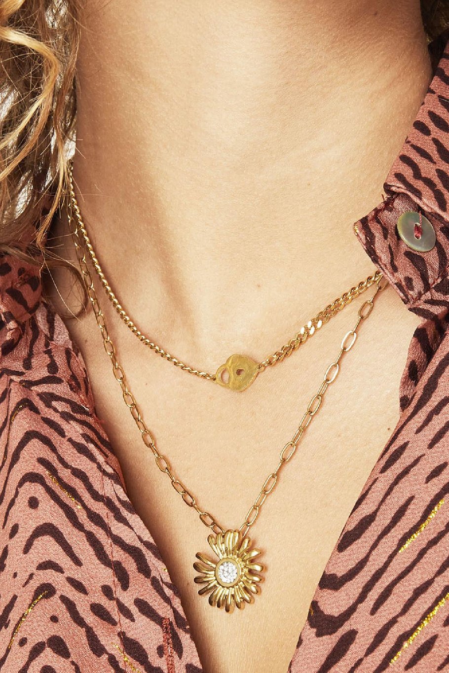 Necklace Locked Heart 