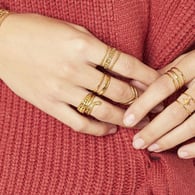 Gold color/One Size 