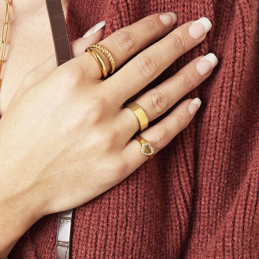 Ring Diamant Herz 
