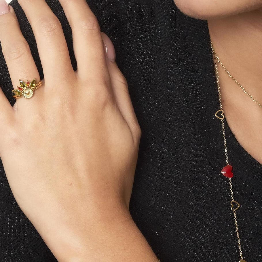 Ring radiant heart