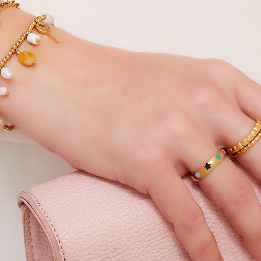 Ring colored stars 