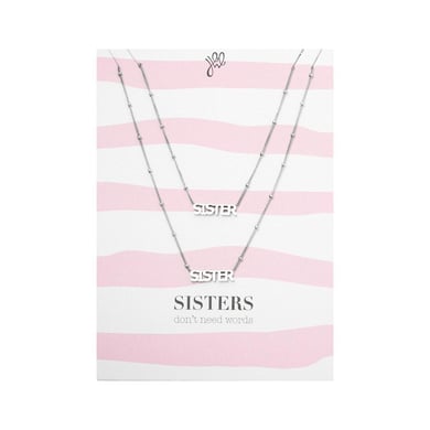 Necklace Sisters Don't Need Words h5 Picture2