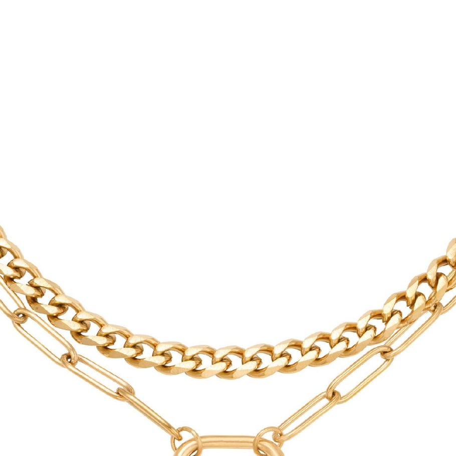 Necklace Cha Two In One 