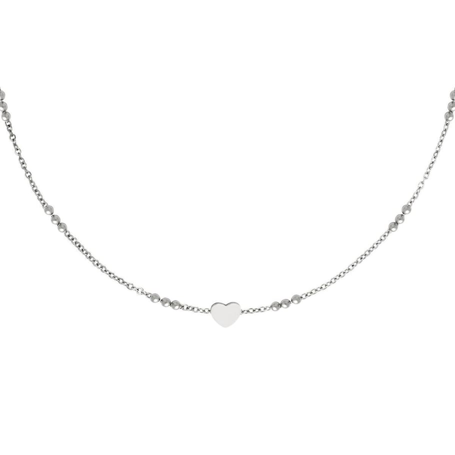 Stainless steel necklace heart Picture2