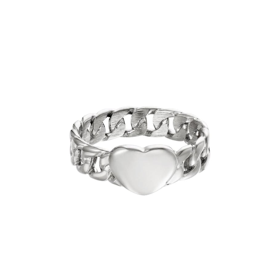 Anello Cuore Incatenato Immagine2