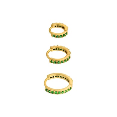 Earrings Set of Circles h5 Picture2