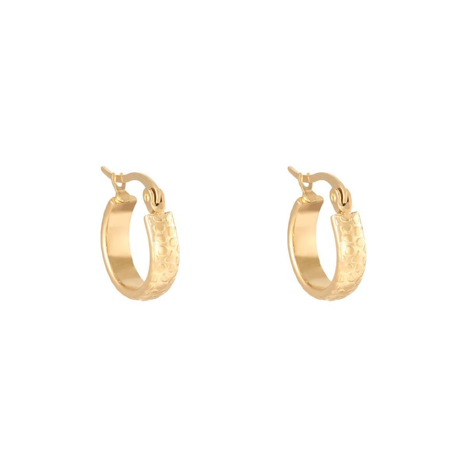 Earrings Creole Jungle Picture2