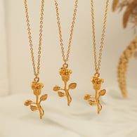XL232 gold necklace 