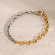 Gold and silver color 