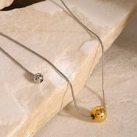 Gold and silver color 