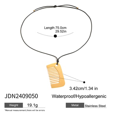 1 Pair Simple Series Casual Geometric Stainless Steel 18K Gold Plated Women Drop Earrings h5 Picture2