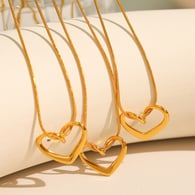 XL297 gold necklace 