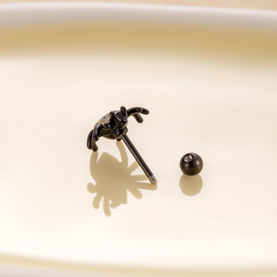 1 Pair Simple Series Classic Animal Titanium Steel No Plating Material Zircon Women Stud Earrings Picture2