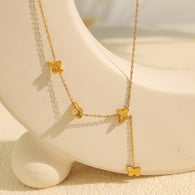 XL322 gold necklace 