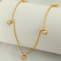XL121 gold necklace 