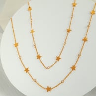 XL123 gold necklace 