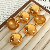 EH629 Gold Earrings 