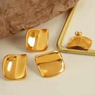 EH581 Gold Earrings 