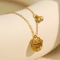 XL331 gold necklace 