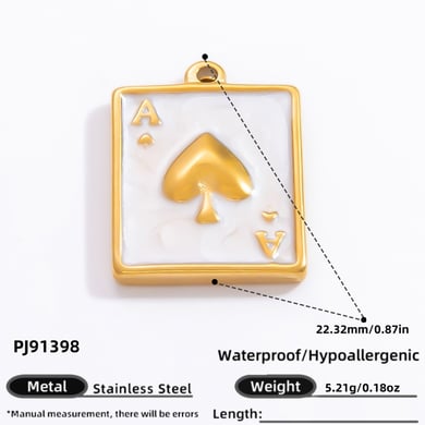 1 Paar Luxuriöse Retro-Sonne/Mond-Anhänger aus Edelstahl mit 18 Karat Vergoldung für Damen h5 Bild2